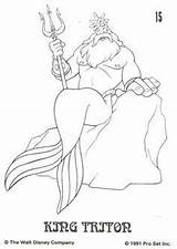 Mermaid Arielle Triton Meerjungfrau Prinzessin Malbuch Buch Wenn Ausmalen sketch template
