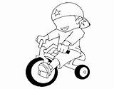 Tricycle Coloring Color Boy Getdrawings Pages Getcolorings Print sketch template