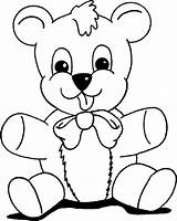 Bear Coloring Teddy Pages Colouring Preschool Bears Print Clip Choose Board Printable sketch template