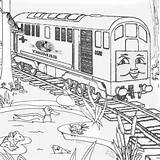 Thomas Coloring Pages Friends Train Getcolorings Print sketch template