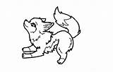 Wolf Coloring Pages Drawing Template Cute Howling Drawings Animals Templates Animal Getdrawings Colorings Arctic sketch template