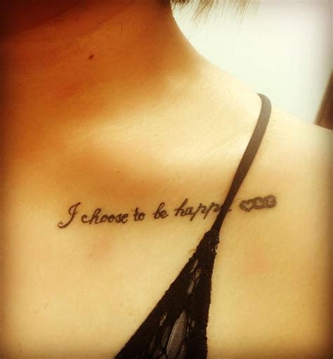 30 inspiring quote tattoos for girls on collar bone
