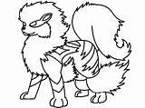 Arcanine Contests sketch template