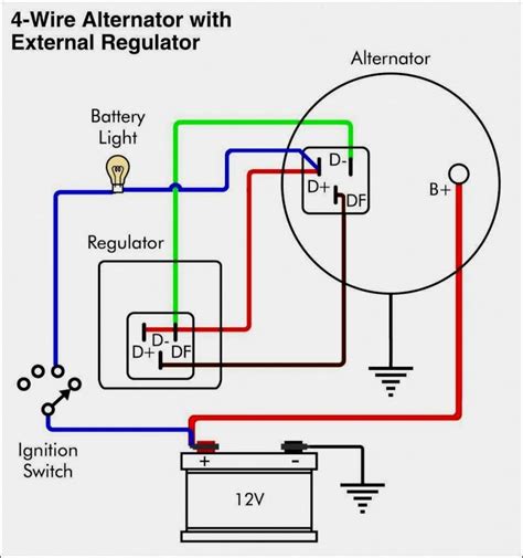 ford alternator wiring diagram internal regulator bookingritzcarltoninfo car alternator