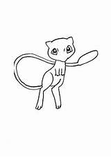 Mew Mewtwo Sketchite sketch template