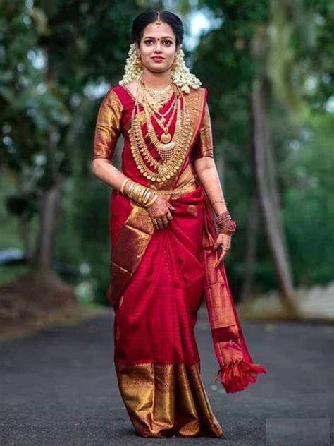 Pin By Viji Chidam On Indian Bride Bridal Sarees South Indian Indian