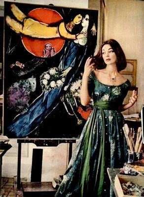 model  studio  marc chagall  photograph  mark shaw  images marc chagall