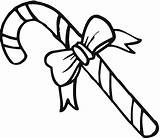 Candy Cane Coloring Pages Christmas Drawing Drawings Bow Printable Canes Decorating Kids Template Hair Tree Line Clipart Peppermint Decorations Easy sketch template