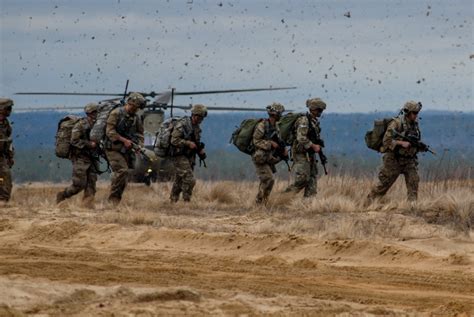 airborne division holds readiness exercise article  united