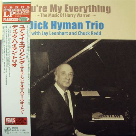 Dick Hyman Trio You Re My Everything 2012 200 G Vinyl Discogs