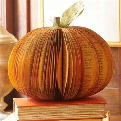 upcycled books fall decor diy fall decorating projects fall projects