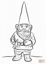 Gnome Coloring Pages Garden Gnomes Printable Drawing Sheets Fluffy Christmas Beard Print Color Sheet Supercoloring Getdrawings Template Business Gnomeo Fantasy sketch template