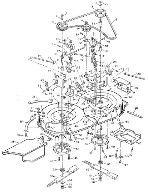 diagram craftsman model  mower wiring diagram mydiagramonline