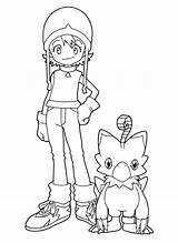 Digimon Kleurplaten Veemon Sora Animaatjes Gabumon Tamers Atrapasueños Acuarela Picgifs Gifgratis sketch template