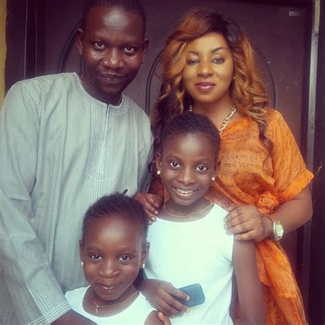 nollywood  mindspace mide funmi martins shares pictures  hubby kids