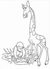 George Curious Coloring Pages Print Color sketch template