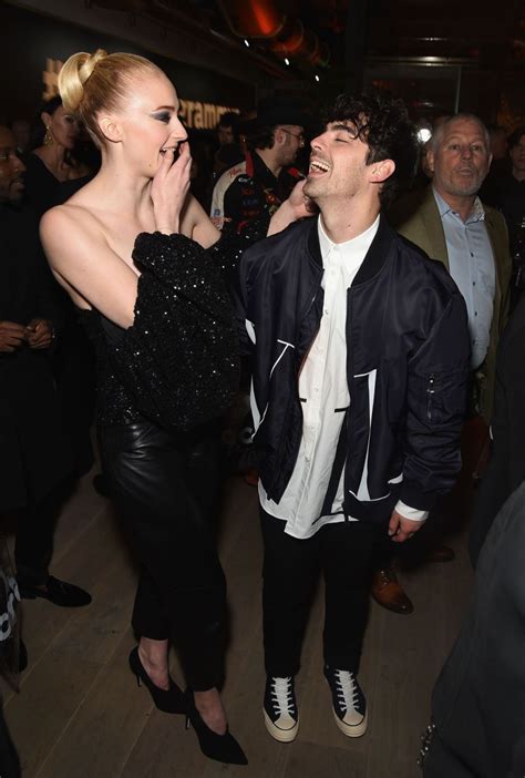 sophie turner and joe jonas at republic records grammys after party in