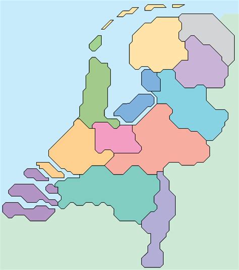 kaart versturen nederland kaart