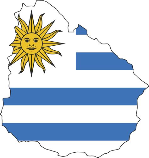 mapa de uruguay color de la ciudad de la bandera del pais  png