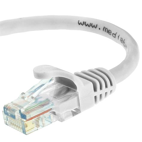 mediabridge ethernet cable  feet supports cat cate cat standards mhz gbps