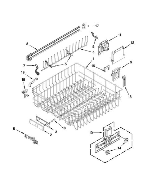 kenmore dishwasher parts schematic