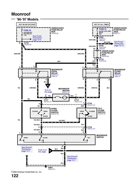 honda civic sunroof wiring diagram qa   lx model