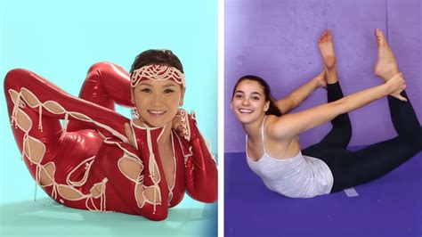 Gymnasts Try Contortion For The First Time Youtube