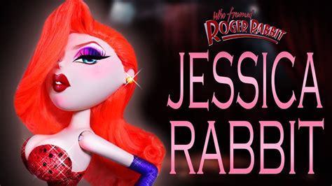 custom jessica rabbit doll vladonna repaint youtube