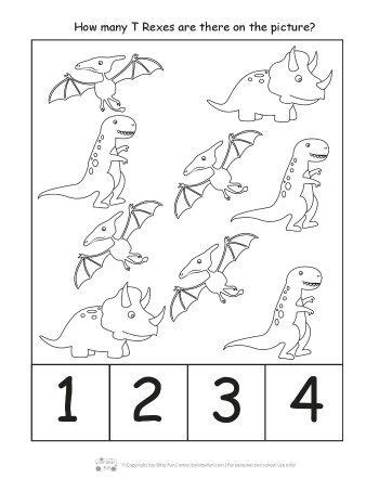 dinosaur printable preschool  kindergarten pack dinosaur