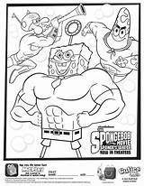 Spongebob Sheet Bob Minifigures Mcdonalds sketch template