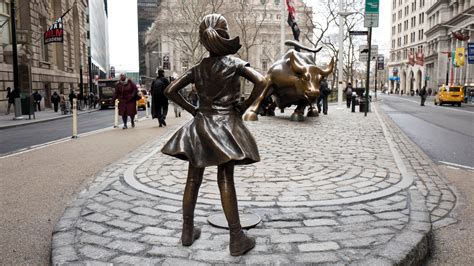 Wounded By ‘fearless Girl ’ Creator Of ‘charging Bull’ Wants Her To