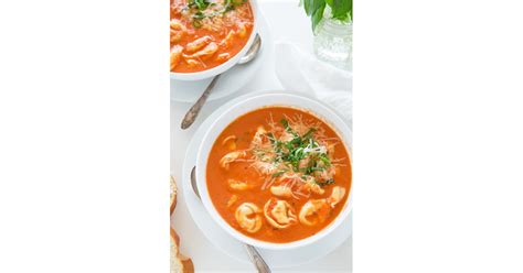 Slow Cooker Tomato Basil Tortellini Soup 41 Easy Work Lunches That