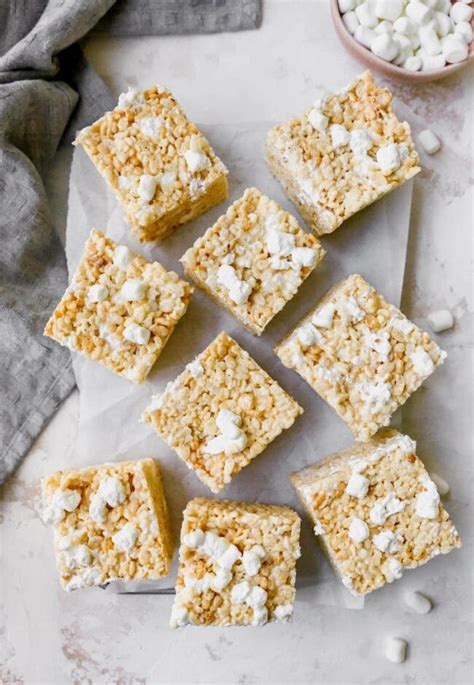 Rice Krispie Treats {thick And Gooey} Two Peas And Their Pod