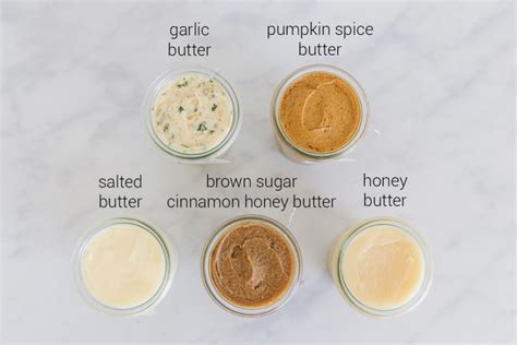 homemade flavored butter recipes