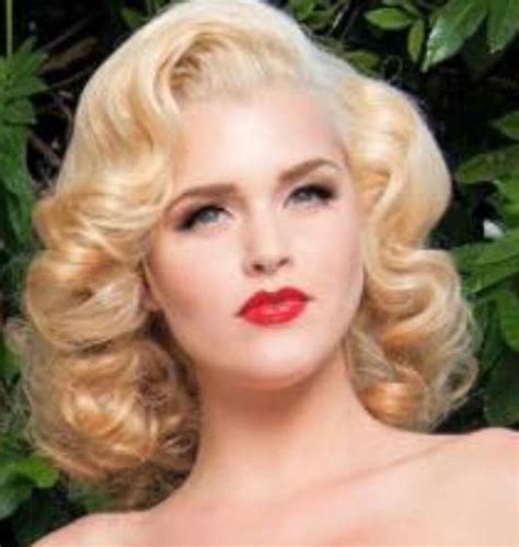 Blonde Vintage Hairstyle Vintage Hairstyles Hairstyle Hair Styles