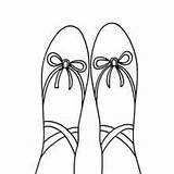Ballet Coloring Pages Shoes Toe Dance Hellokids Shoe Ballerina Dancers Slippers Young Getcolorings Drawing Pointe Getdrawings Group Colorings sketch template