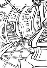 Tardis Coloring Pages Who Doctor Colorear Para Adult Getcolorings Colouring Getdrawings Books Printable sketch template