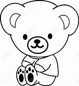 Bear Teddy Drawing Cartoon Cute Outline Kids Baby Drawings Line Clipart Bears Draw Easy Simple Clipartmag Dessin Nounours Getdrawings Paintingvalley sketch template