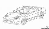 Nsx sketch template