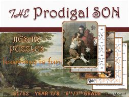 prodigal son puzzles  thinkaboutit teaching resources tes