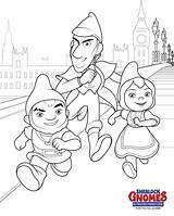 Coloring Pages Sherlock Gnomes Printable Redneck Gnome Cute Sheets Colouring Getcolorings Books Read Choose Board Kids sketch template
