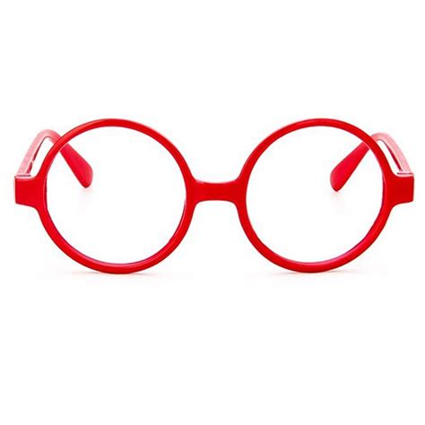 personality unisex plastic vintage round reading glasses frame retro