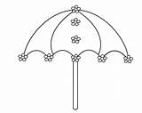 Umbrella Coloring Pages Printable Kids Colouring Sheets Bestcoloringpagesforkids Print Drawing sketch template