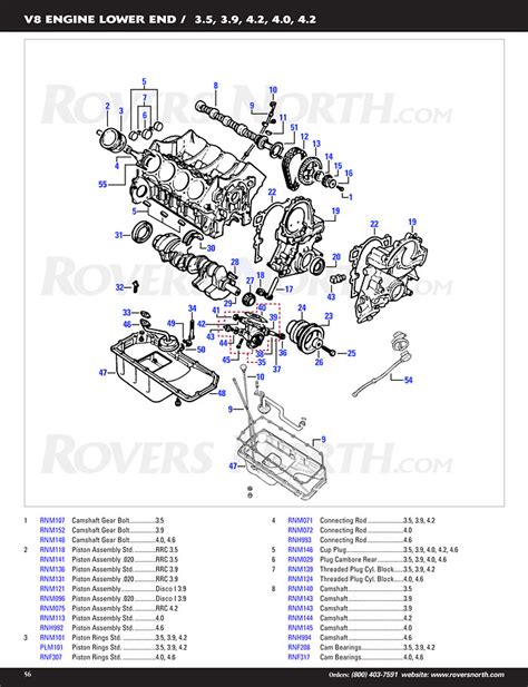 discovery ii engine gaskets rovers north classic land rover parts