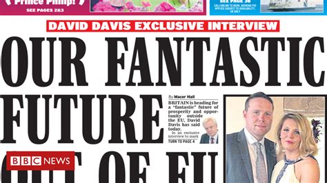newspaper headlines fantastic brexit  bog roll brexit details