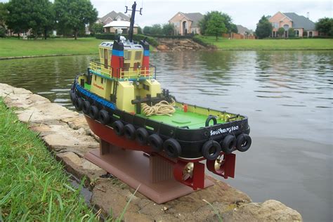 large scale rc boat image
