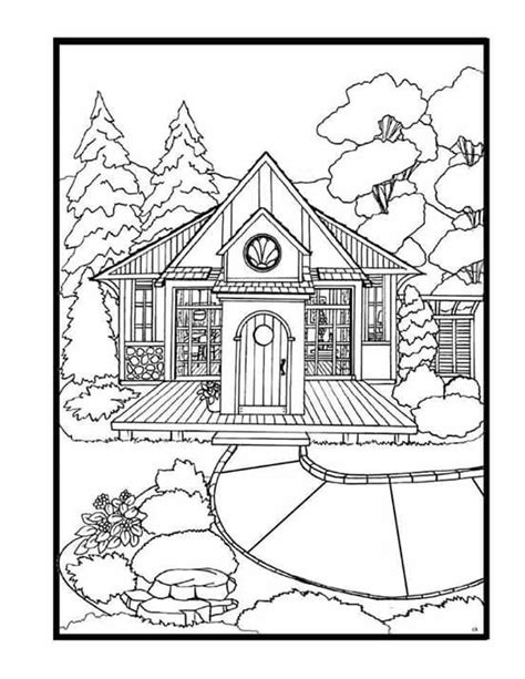 pin  sherry stephan  buildingshouses places parks coloring