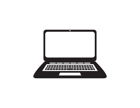 laptop logo grafico por meisuseno creative fabrica