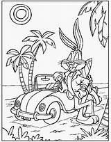 Coloring Bugs Bunny Pages Popular sketch template