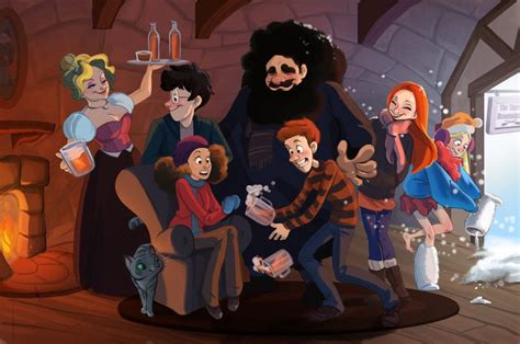 this harry potter art makes us long for an animated series